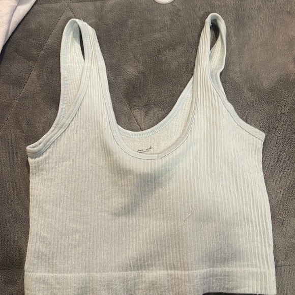 urban outfitters light blue tank top - Picture 1 of 1